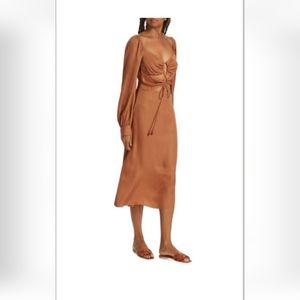 FARM Rio Brown Maxi Dress